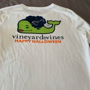 Ladies Halloween Vineyard Vines long sleeve shirt.